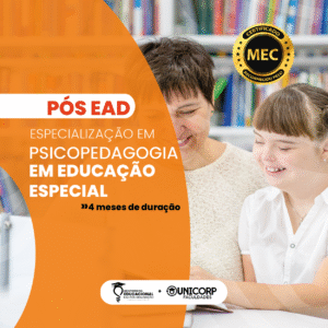 Especialização em Psicopedagogia em Educação Especial